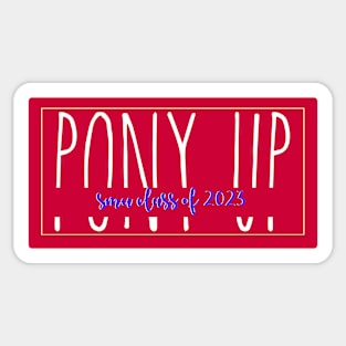 Pony Up SMU 2023 Sticker